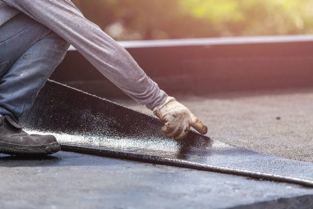 Professional Basement Waterproofing technician working in New Providence, NJ